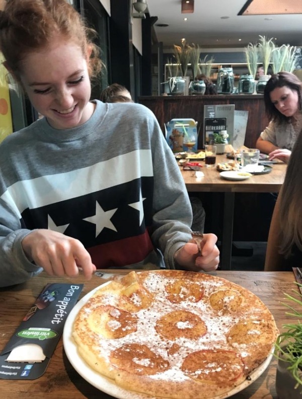 Eetstoornis, wat je hebt aangericht pannekoek